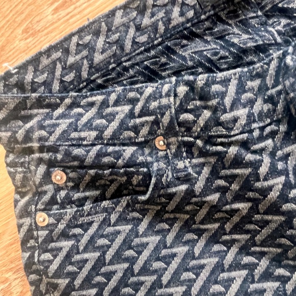 NWOT - 7 For All Mankind - ORIGINAL BOOTCUT - DARK - HARRINGBONE JEAN - 29 x 30' - Picture 9 of 15